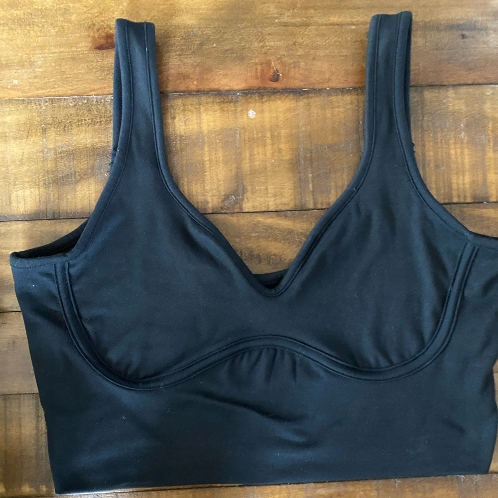 Sommer Ray black bralette